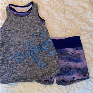 Like new girls size 10 justice gymnast outfit